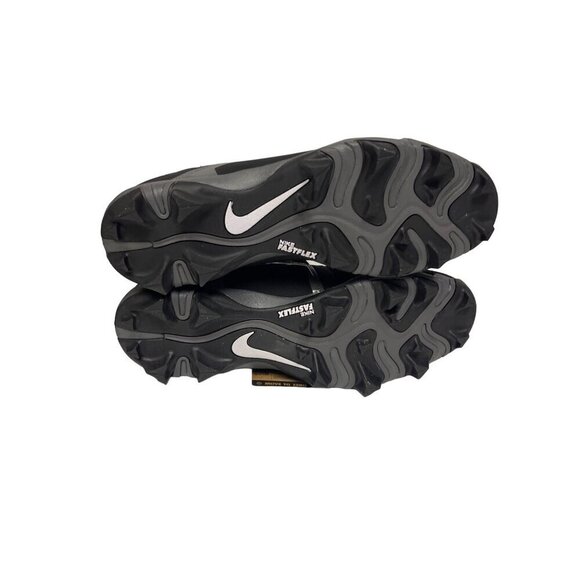 NEw! Nike Alpha Menace 3 Shark Low Black Football Molded Cleats Men\'s Size 12 main image 7